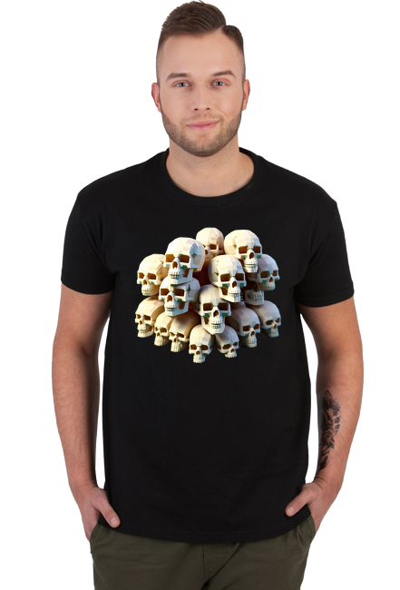 3D Death Skull AI22