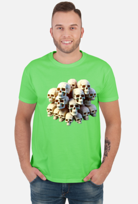 3D Death Skull AI22