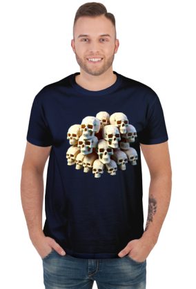 3D Death Skull AI22