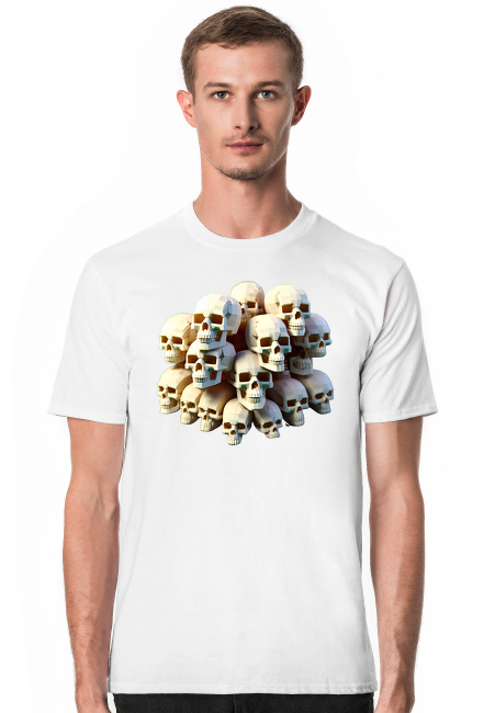 3D Death Skull AI8 Tshirt