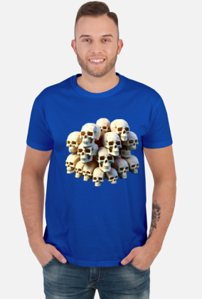 3D Death Skull AI8 Tshirt