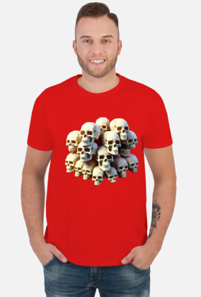 3D Death Skull AI8 Tshirt
