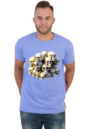 3D Death Skull AI8 Tshirt