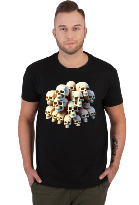 3D Death Skull AI8 Tshirt