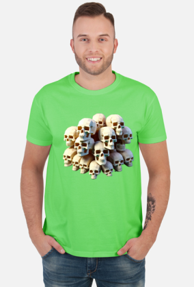 3D Death Skull AI8 Tshirt