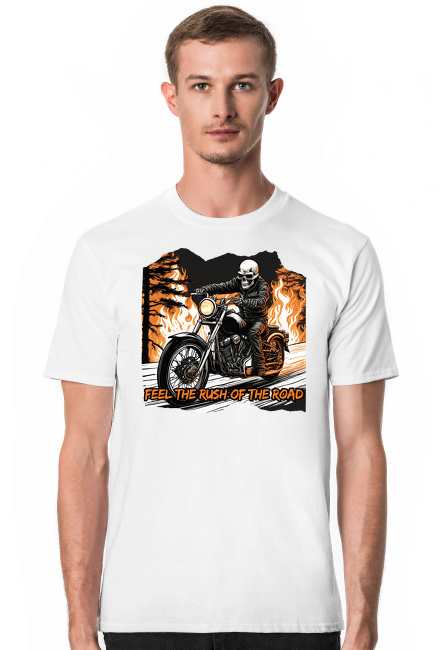 Moto Skull AI1 Tshirt