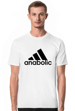 Anabolic/addibas koszulka humor