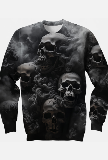 Bluza Czachy w Dymie