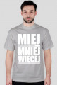 Miej mniej więcej