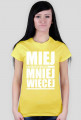 Miej mniej więcej