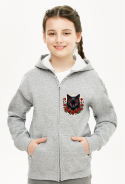 Bluza Kot w Rózach