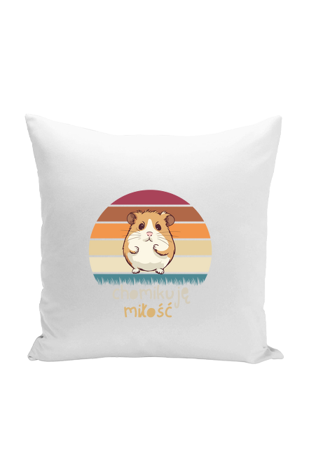 Poduszka chomikuję miłość