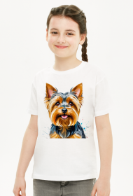 Yorkshire Terrier styl Abstrakcyjny