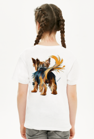 Yorkshire Terrier styl Abstrakcyjny
