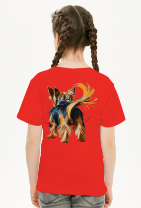 Yorkshire Terrier styl Abstrakcyjny