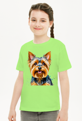 Yorkshire Terrier styl Abstrakcyjny