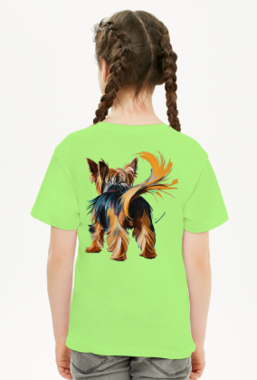 Yorkshire Terrier styl Abstrakcyjny
