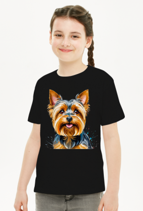 Yorkshire Terrier styl Abstrakcyjny