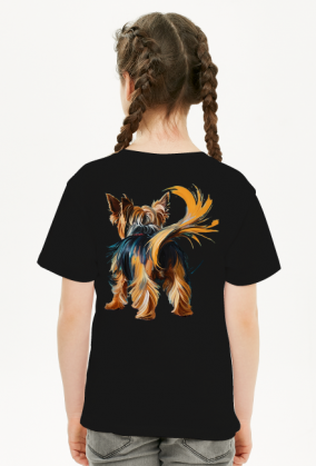 Yorkshire Terrier styl Abstrakcyjny