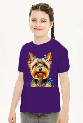 Yorkshire Terrier styl Abstrakcyjny