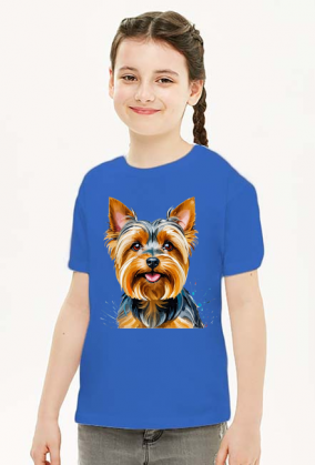 Yorkshire Terrier styl Abstrakcyjny