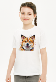 Akita Inu Japoński koszulka z nadrukiem