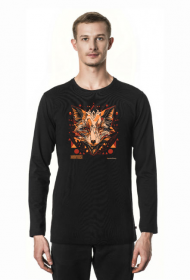 Męski long sleeve * Twój wewnętrzny LIS - bo życie jest jak labirynt, ale Ty znasz wszystkie skróty. Rudy / ruda / rudzielec: idealny prezent.