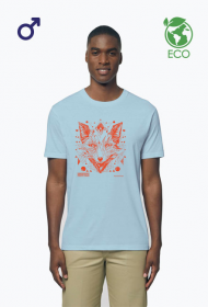 Męski t-shirt * Twój wewnętrzny LIS - bo życie jest jak labirynt, ale Ty znasz wszystkie skróty. Rudy / ruda / rudzielec: idealny prezent.
