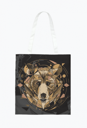 Torba * Twój wewnętrzny NIEDŹWIEDŹ - idealny prezent: miś, który umie pokazać pazury. Polski design.