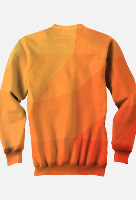 Bluza FullPrint z grafiką "Bieg przez miasto w stylu retro: Energia i Determinacja w ulicznym chaosie"