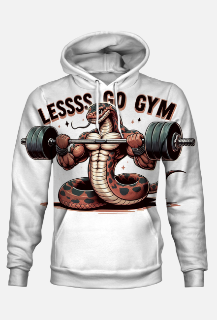 Bluza "Lessss Go Gym"