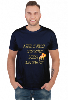 I had a plan, but then pizza showed up
