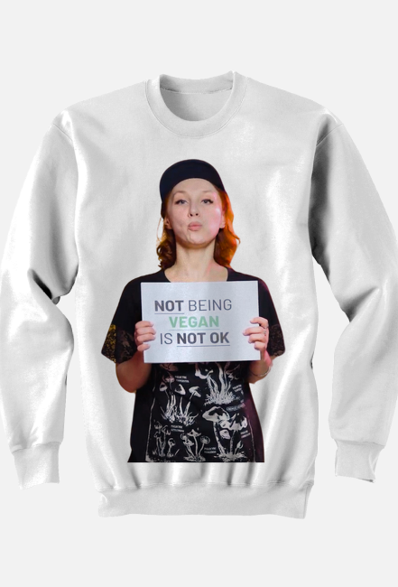 BLUZA OBURZA CIĘ TEN NAPIS