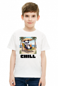 koszulka dzieci panda CHILL