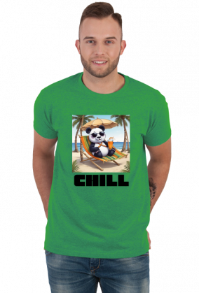 koszulka panda CHILL