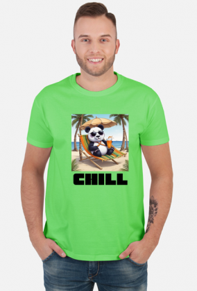 koszulka panda CHILL
