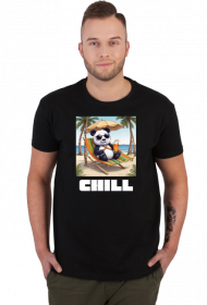 koszulka panda CHILL