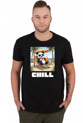 koszulka panda CHILL