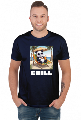 koszulka panda CHILL