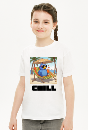 koszulka dzieci ptaszek CHILL