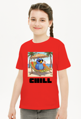 koszulka dzieci ptaszek CHILL