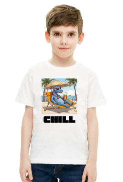 koszulka dzieci smok CHILL