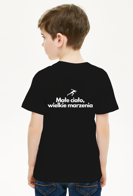 Dziecięcy T-shirt z napisem