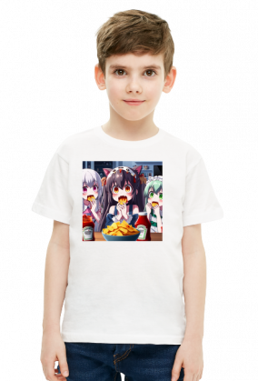 Tshirt Ketchup Anime dla chłopca