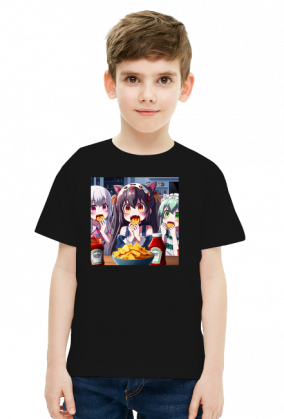 Tshirt Ketchup Anime dla chłopca