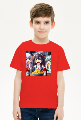 Tshirt Ketchup Anime dla chłopca