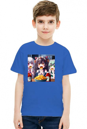 Tshirt Ketchup Anime dla chłopca