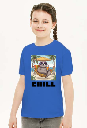 koszulka dzieci leniwiec CHILL
