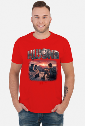 T-Shirt Kolorowy • H.Lucyna, Koty