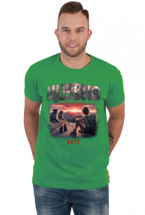 T-Shirt Kolorowy • H.Lucyna, Koty